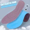 Mulheres meias 4d palmilhas de espuma de memória vendem almofadas de sapato ortopédicas antibacterianas nano absorção de suor para homens moda