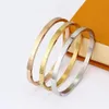 3 color bangle European and American Classic simple thin flower whole gold rose sliver bracelet280S