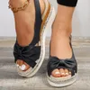 Sandals Ladies Shoes 2023 Fashion Plus Size Wedge Women's Platform Mid Heel Open Toe Female Beach Casual Women