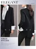 Frauen Anzüge Koreanische Casual Hemd Patchwork Blazer Mantel Femme Hochwertige Frauen Single Button Jacke Frühling Herbst Büroarbeit Anzug