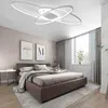 Ceiling Lights Modern Geometric Chandelier LED Light Flush Mount 3 Color Dimmable Lamp