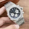 Designer klassische Herrenuhr Quarzwerk Uhr 42mm Luxus Mode Business Uhr Montre De Luxe Herren Multi Color Armbanduhren