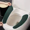 Coprisedili per WC Accessori da bagno ecologici Coprisedili riutilizzabili in silicone Cuscino per sedili lavabile portatile