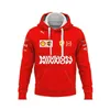 Spring 2024 modelmen's Hoodies Sweatshirts Comforters Sets Autumn Coat Loose F1 Racing 3d Digital Print Long Men's Sleeve Sweater Top