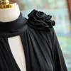 캐주얼 드레스 중공 얇은 기질 우아한 긴 드레스 2023 가을과 겨울 공식 행사 통근 패션