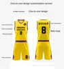 Tute da uomo Maglia da basket Tuta da allenamento personalizzata Abbigliamento sportivo Abbigliamento per adulti e bambini Set di gilet sportivi