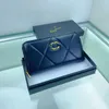 18% de réduction sur le sac de créateur Nouveau Xiaoxiangfeng Long Single Zipper Wallet Sac à main pour femme avec boîte