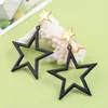 Pendientes De Botón Estrella De Navidad Mujer Moda Salvaje Hipster Temperamento Festival Joyería