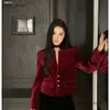 Ce Vestes pour femmes Haute qualité Tempérament Dames Style Femmes Manteau 2024 Haut de gamme Élégant Manteau Femme Mode Femme Top 143 638 732 796