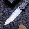 940 Osborne Carbon Fiber Handle Pocket Knife Folding D2 Blade Camping Hunting Tactical EDC Knives