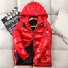 Women's Down Light Jacket Short Fashion Shiny Winter Thickening Korean White Duck Men And Women The Same Style