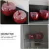 Party Decoration Apple Ornament Fruit Figurine Dinner Table Decor Desktop Adornment Sculpture