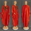 Vêtements ethniques Plus Taille Robes longues africaines pour femmes 2024 Traditionnel Nigeria Imprimer Patchwork Caftan Robe Abaya Musulman Robe Femme