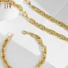 Großhandel Au750 18k Reines Gold Ohrstecker Gliederkette Saudi Goldschmuck Verpfändbare 18k Halskette Echtgold Halskette