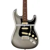 Guitare électrique professionnelle personnalisée II Silver Burst Mercury, touche en palissandre, pont Tremolo, barre Whammy