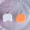 Boucles d'oreilles pendantes en résine avec chien Koki, bijoux créatifs, cadeaux d'anniversaire pour femmes et filles