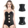 Frauen Shapers Modellierung Strap Zipper Taille Trainer Korsett Latex Cincher Unterbrust Körper Shapewear Frauen Abnehmen Mantel Bauch Gürtel