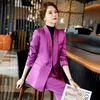 Kvinnors tvåstycken Pants Green Suit Autumn and Winter High-End Business Wear Formal Spring Temperament Style Jacket