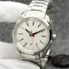 Luxury 42mm Automatisk mekanisk rörelse Utomhus Mens Watches Watch Black Dial 904Lstainless Steel Watch Strap Fashion Watch