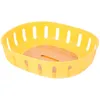 Dinnerware Sets Sink Filter Double Layer Drainer Basket Farmhouse Fruit Storage Tray Desktop Hollow White Snack Draining