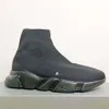 Projektanci BEANCGE Speeds 2.0 V2 Casual Buty Sneaker Men Men Women Scler S Socks Buty Brand Black White Blue Light Ruby High