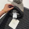 шапка Beanie Дизайнерская брендовая шапка с черепом Зимние уличные вязаные шерстяные шапки для мужчин и женщин