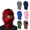 고민 된 발라 클라 바 두개골 비니 겨울 더 따뜻한 시트 스키 페이스 마스크 남성 여성 야외 열 헤드 기어 모자