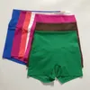 Kvinnors shorts solid färg hög midja yoga ultrashort leggings mjuk kvinnor gym atletisk tät sport kort kompression omfattande träning