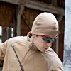 Beretten 2023 Autumn beanie caps volwassen buiten tactische sport winddichte koudbestendige fleece cap mannen oorbescherming warme hoeden voor