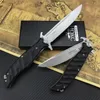 Coltello tascabile pieghevole tattico con impugnatura G10 russa Coltelli EDC da campeggio con lama in acciaio D2 per esterni