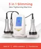 Venda quente mini 3 em 1 40k máquina de cavitação ultrassônica corpo emagrecimento cuidados beleza equipamentos para uso doméstico