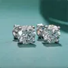 VOAINO Custom 9K 14K OEM konkurrenzfähiger Preis Screw Back Cvd Lab Grown Diamond Ohrstecker für Damen Herren 0,5Ct 1Ct 2Ct