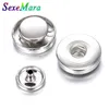 Charm Bilezikler 10 Set Lot 18mm Snap Button Accessoris Bulguları DIY Deri Bilezik Yapmak İçin Bulgular Sewelry245i