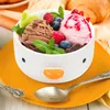 Serviessets Kip Dessertbord Multifunctionele Kom Kinderen Kinderen Containers Pudding Keramiek Heerlijk voor