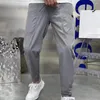 Pantaloni da uomo Pantaloni sportivi da uomo Pantaloni casual Sport morbidi Trendy Slim Fit Matita di seta ghiacciata