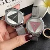 Montre moissanite en diamant de luxe pour femmes, marque populaire américaine personnalisée, cadeau d'anniversaire, ronde, en maille, en acier inoxydable