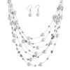 Echte Zoetwater Meerlaagse Parel Vrouw Mode Natuurlijke Choker Ketting Meisjes Sieraden Witte Bruids Huwelijkscadeau E02 J190722260L