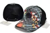 Designer -Kappen Baseball -Kappenhüte für Männer Frau Blumenhüte ausgestattet Hüte Casquette Luxe Jumbo Fraise Snake Tiger Biene Sonne HATE Verstellbar