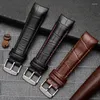 Assista Bandas 20mm 21mm 22mm Geunine Leather Strap para BL9007 9002-37 BT0001-12E 01A Band Curve End Cow Wrist