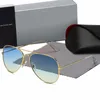 Gafas de sol de medidor Mujeres negras para hombres SONNENBRILLE METAL METAL CONDUCCIÓN Multicolor