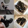 Sapatos de vestido punk patente couro chunky plataforma bombas mulheres 2023 outono estilo universitário preto lolita mulher uniforme escolar japonês