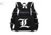 Anime Death Note USB Backpack School Bags Bookbag Men Women Travel Laptop Rucks Snap Snapsack Gift 2202105034904