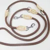 Halsbanden Dubbele nylon lijn Verstelbare looptrainingslijn Trekkabel voor huisdieren