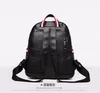 Schooltassen Tas Dames 2023 Trend Schouder Lychee Patroon Mode Jeugd Kwaliteit Contrast Kleur Stiksels Pu Rugzak