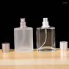 Bottiglie di stoccaggio 1 pezzo Flacone spray 30ML Profumo Pressa in vetro smerigliato Contenitore cosmetico ricaricabile vuoto portatile