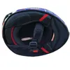 Hełmy motocyklowe Moda Hełmetx14 Blue Ant Motorcross Sprzęt Protect Satefy Helmet Full Face Motor ECE Zatwierdzone kobiety