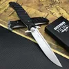 Coltello tascabile pieghevole tattico con impugnatura G10 russa Coltelli EDC da campeggio con lama in acciaio D2 per esterni