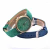 Wristwatches 1PC Watches Women Casual Bracelet Ladies Watch Personality Trend Denim Strap Female Student Fashion Orologio Donna