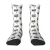 Men's Socks All Seasons Crew Stockings Starship Robot Purdue Harajuku Fashion Long Accessories For Men Women Birthday Present