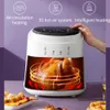 Air Fryers 8L duża pojemność 360 ° Toster pieczenia bez elektrycznej elektrycznej frytkownicy Fryer Nonstick Khick